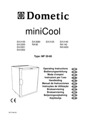 Dometic miniCool RA 140 Mode D'emploi