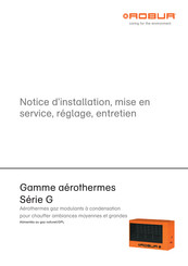 Robur G Serie Notice D'installation, De Mise En Service Et D'entretien