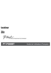 Brother PT-P300BT Guide De L'utilisateur