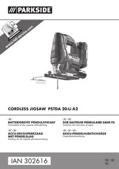Parkside PSTDA 20-Li A2 Traduction Des Instructions D'origine