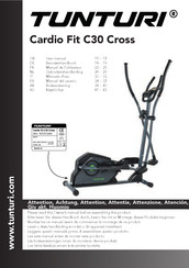 Tunturi Cardio Fit C30 Cross Manuel De L'utilisateur