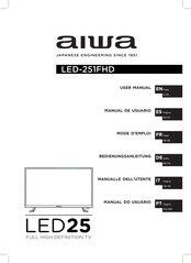 Aiwa LED-251FHD Mode D'emploi