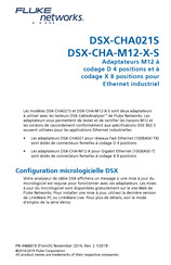 Fluke Networks DSX-CHA-M12-X-S Manuel