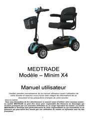 Medtrade Minim X4 Manuel Utilisateur