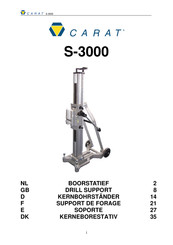 Carat S-3000 Mode D'emploi