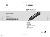 Bosch GO Professional Notice Originale