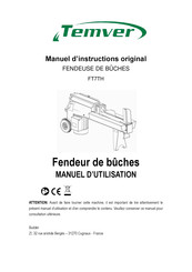 Temver FT7TH Manuel D'instructions Original