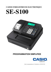 Casio SE-S100 Manuel De L'utilisateur