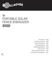 Gallagher S100 Notice D'installation