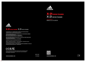 Adidas X-21 Manuel De L'utilisateur