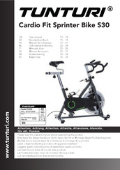 Tunturi Cardio Fit S30 Manuel De L'utilisateur