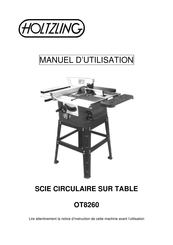 HOLTZLING OT8260 Manuel D'utilisation