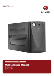 Atlantis OnePower 841 Manuel Utilisateur