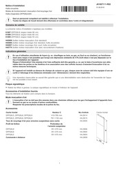 V-ZUG DFPQSL5 Notice D'installation