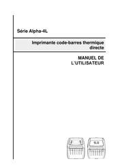 TSC Alpha-4L Serie Manuel De L'utilisateur