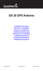 Garmin GA 30 Instructions D'installation