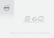 Volvo S 60 2016 Manuel De Conduite Et D'entretien