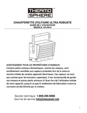 ThermoSphere EH-4610 Guide De L'utilisateur