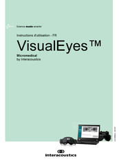 Interacoustics VisualEyes EyeSeeCam Instructions D'utilisation