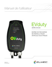 Elmec EVduty EVC30 Série Manuel De L'utilisateur