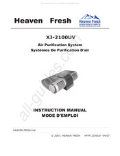 Heaven Fresh XJ-2100UV Mode D'emploi
