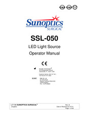 Sunoptics Surgical LED 50 Manuel D'utilisation