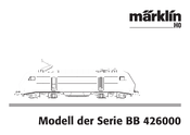 marklin BB 426000 Serie Mode D'emploi