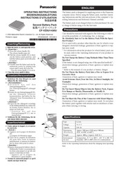 Panasonic CF-VZSU1430U Instructions D'utilisation