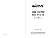 Giandel PS-300C Manuel D'utilisation