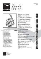 Altrad BELLE RPC 45 Manuel De L'opérateur