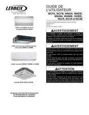 Lennox M22A Guide De L'utilisateur