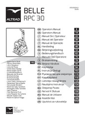 Altrad BELLE RPC 30 Manuel De L'opérateur