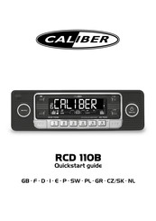 Caliber RCD 110B Guide De Démarrage Rapide