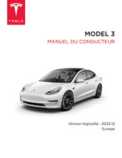Tesla Model 3 2022 Manuel Du Conducteur