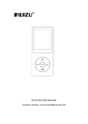 RUIZU X02 Mode D'emploi