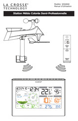 La Crosse Technology WS6868 Manuel D'utilisation