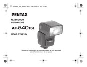 Pentax AF-540FGZ Mode D'emploi