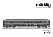 marklin H0 43252 Mode D'emploi