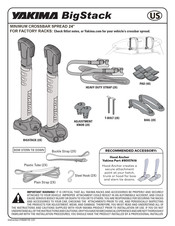 Yakima BigStack Instructions De Montage