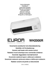 EUROM WH2000R Manuel D'utilisation