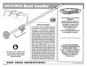 Yakima Boat Loader Instructions De Montage