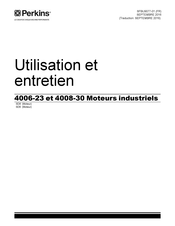 Perkins 4008-30 Utilisation Et Entretien