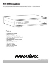 Panamax MB1000 Instructions