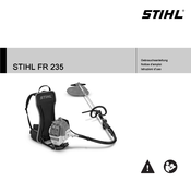 Stihl FR 235 Notice D'emploi