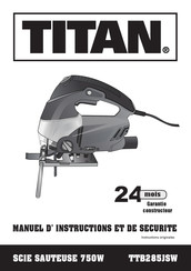 Titan TTB285JSW Manuel D'instructions Et De Sécurité