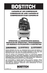 Bostitch CAP60PB-OF Manuel D'utilisation Et D'entretien