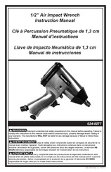 Powermate 024-0077 Manual D'instructions