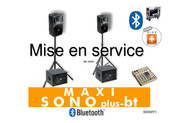 Montarbo MAXI SONO plus-BT Mise En Service