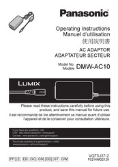 Panasonic DMW-AC10 Manuel D'utilisation