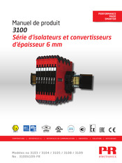 PR electronics 3105 Manuel De Produit